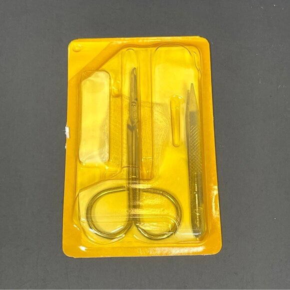 Medi Pak Suture Removal Sterile Tray Littauer Scissor Metal Forceps Unopened VTG - Picture 4 of 9